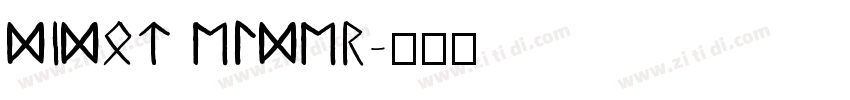 Didot Elder字体转换